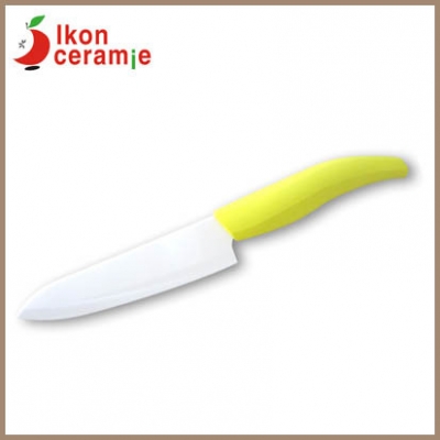 China Ceramic Knives,6 inch 100% Zirconia Ikon Ceramic Chef Knife.(AJ-6001W-AY)