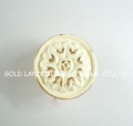 D30mmxH25mm Free shipping antique golden white zinc alloy cabinet knob/bedroom furniture knob