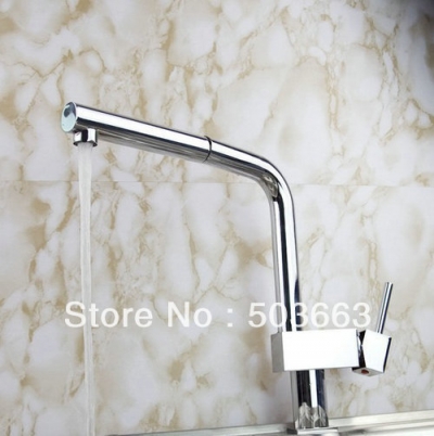 New Wholesale Swivel One Handle Kitchen Brass Vessel Faucet Basin Sink Mixer Tap Chrome S-773 [Kitchen Pull Out Faucet 1922|]