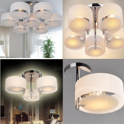 acrylic chandelier lights modern brief living room lights 1-7 lights 110-240v 3w led bulbs only usd28.95 [modern-chandelier-5412]