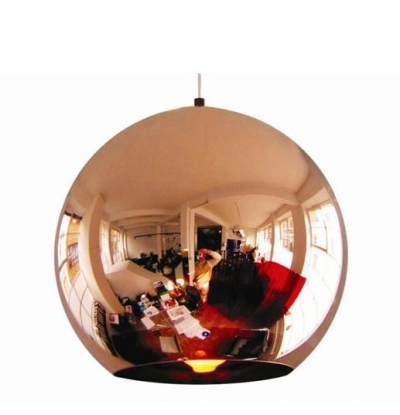 diameter 30cm pendant luminaire copper shade glass pendant light x1piece + [pendant-lights-6055]