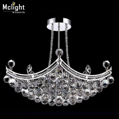 manufactory new arrival crystal chandelier pendant lamp luxury crystal ceiling light fixture hanging lusters in stock ship