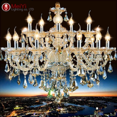 modern crystal chandelier living room lustres de cristal decoration tiffany pendants and chandeliers home lighting indoor lamp [crystal-chandelier-2538]