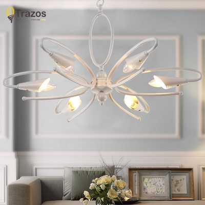 modern novelty chandelier living room lustres de cristal decoration tiffany pendants and chandeliers home lighting indoor lamp