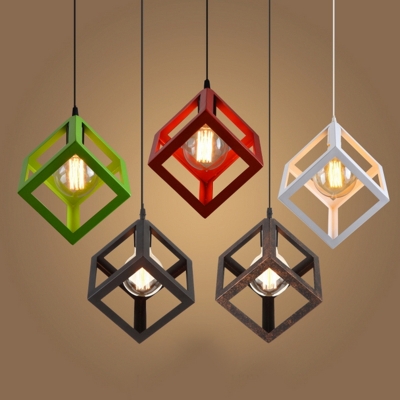 nordic led vintage pendant light for dining room modern edison lamp kitchen lights fixtures industrial luminaire lighting