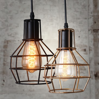 retro vintage design lighting loft warehouse pendant light for living and dining