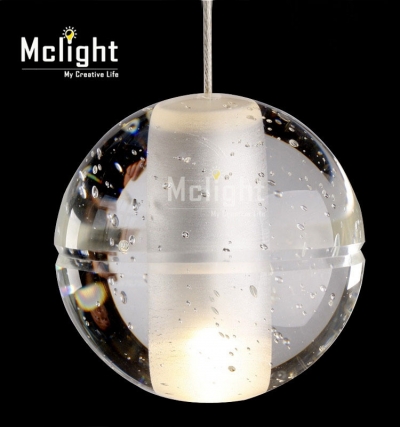spherical crystal chandelier 5-light meteor shower crystal chandelier light fixtures
