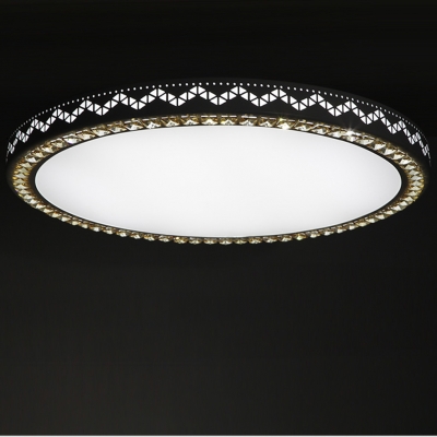 90~265v 36/60w led flush mount modern acrylic ceiling light for dining room bedroom metal paiting [ceiling-lights-3987]