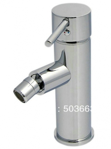 Design Bathtub Mixer Tap Vanity Faucets Wash Faucet Single Basin Mixer Brass Bidet Faucet - Chrome Finish L-0122