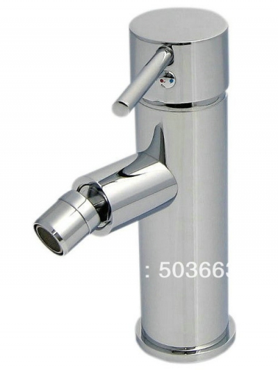 Design Bathtub Mixer Tap Vanity Faucets Wash Faucet Single Basin Mixer Brass Bidet Faucet - Chrome Finish L-0122 [Bidet Faucets 1213|]