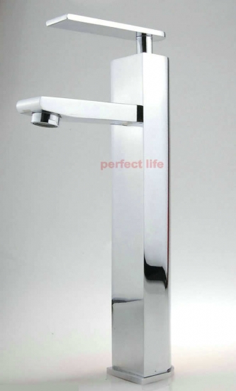 Free Shipping New Style Long Neck Brass Chrome Bathroom Basin Sink Faucets Water Tap Mixer b8314A [Bathroom faucet 224|]