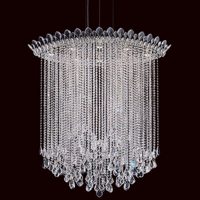 contemporary chandelier crystal lamp lustre hanging light for home