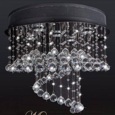 crystal chandelier lighting 110v/220v 3 gu10 light dia 35cm,height 30cm