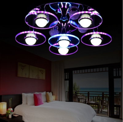 led acrylic ceiling lights modern brief living room 6 lights 220-240v [ceiling-light-6408]