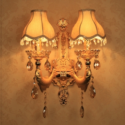 led mirror lights wall lamp crystal wall decoration interior wall lights decorative wall sconce bronze sconces for bedroom