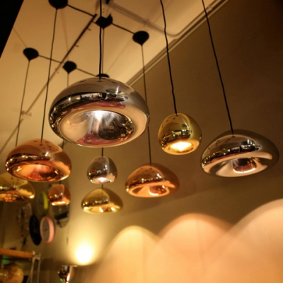 modern g4 pendant light lamps 15cm size 110v 220v tom dixon style dinning room loft lights