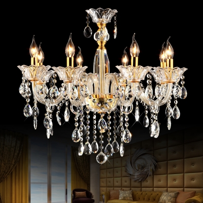 modern glass chandelier bedroom ceiling chandelier 8 lights luxury crystal chandelier dining room 8 branch chandeliers kitchen