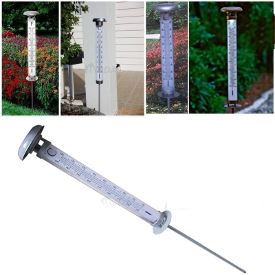 ,solar powered led thermometer light,outdoor landscape garden yard lawn light [solar-lighting-lamp-4282]
