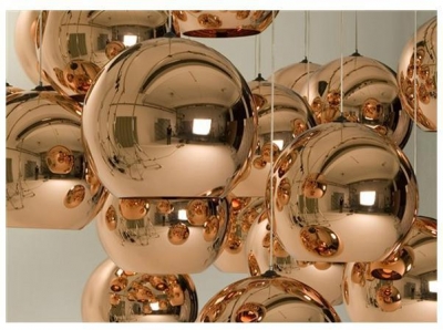 tom dixon copper lamp shade pendant one piece diameter 40cm + [pendant-lights-5548]