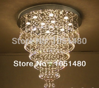 guarantee new round crystal ball chandelier ,modern living room chandelier light [modern-crystal-chandelier-4918]