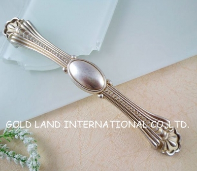 128mm L160xH25mm Free shipping antique silvery zinc alloy bedroom handle/cabinet handle/wholesale
