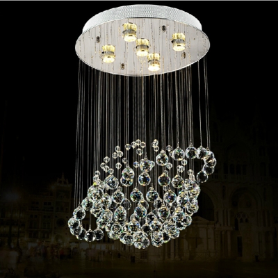 2014 new led modern k9 crystal chandeliers crystal lamp guarantee lustres de cristal chandeliers criostail [staircase-chandelier-2653]
