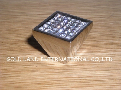 25mmx25mm Free shipping square zinc alloy bedroom cabinet knob /furniture knob