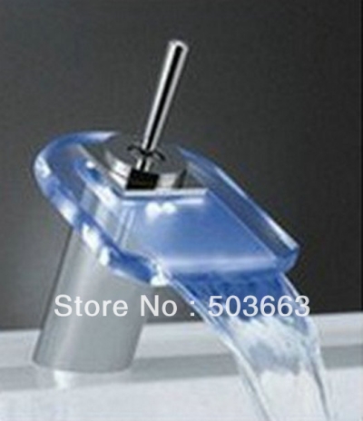 3 Colors Led Faucet Bathroom Dolphin Faucets Mixer Tap Chrome Faucets Bathroom Basin Faucet Vessel Tap Sink Mixer L-257