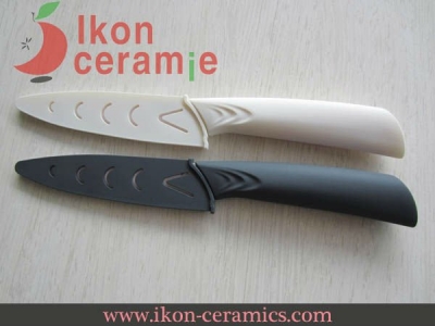 wholesale 2012 Promotion selling 4" Ikon Ceramic fruit knife set New 100% Zirconia & scabbard Ceramic Knives [Ceramic Knife Sets 135|]