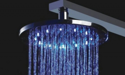 8''LED Faucet Bathroom Chrome Shower Head CM0588