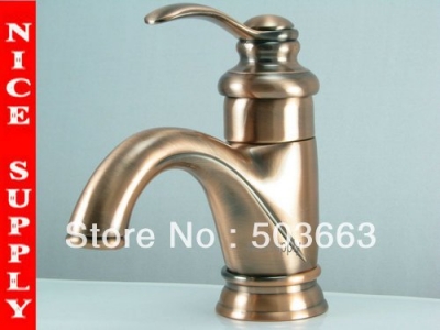 Faucet Antique Brass Kitchen Sink Mixer Tap Crane b435