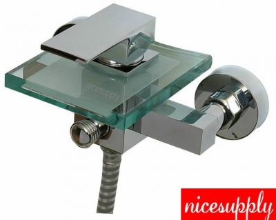 Faucet bathroom chrome wall mounted mixer tap b200