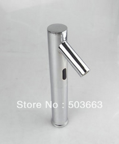 Free Shipping New Style Single Hot&Cold Tap Automatic Sensor Faucets Inductive Basin Sink Water Tap b004S
