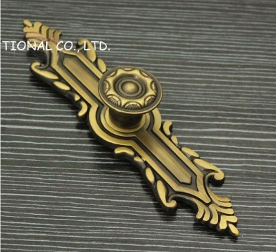 L125xD24xH21mm Free shipping pure copper furniture handle cabinet cupboard door handle