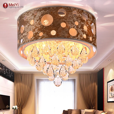 crystal ceiling lights for living room luminarias lustre led ceiling lamp for kid room wedding decoration