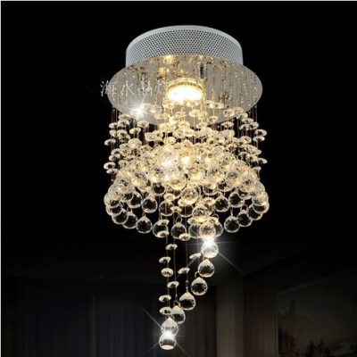 lustre modern pendant light dia 200mm*h 400mm 110v/220v bedroom light crystal centerpiece [crystal-chandelier-6042]