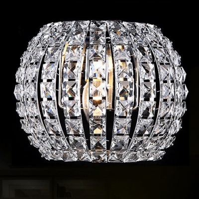new modern fashion wall lamps crystal wall light bed-lighting crystal e14 arandela parede lamps 270mm