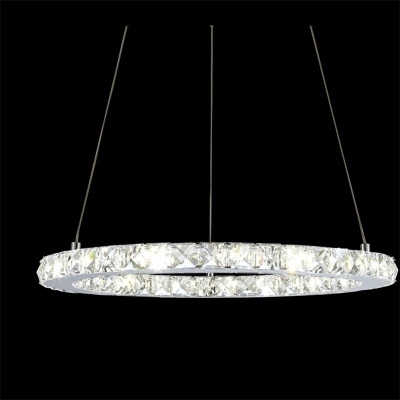 oval design brief led crystal chandelier modern fashion 3 sides crystal lustres de teto bar lighting [modern-pendant-light-6919]