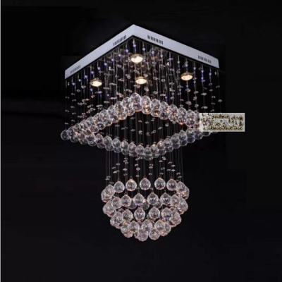 w60cm*h80cm modern crystal chandelier bedroom