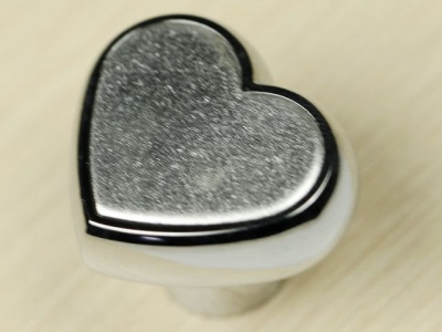 10Pcs/Lot Heart-shaped Kitchen Cabinet knob And Drawer Pull [Cabinet Knob 214|]