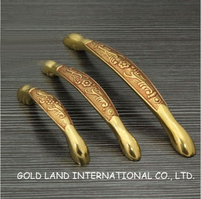 96mm Free shipping pure copper furniture handles drawer handles & cabinet handles