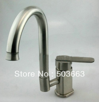 Faucet Antique Brass chrome Revolve kitchen sink Mixer tap b8407A [Nickel Brushed Faucet 2009|]