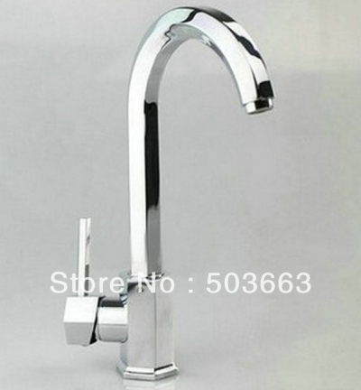 Morden New Style Free Shipping Cheap Copper Chrome Bathroom Basin Sink Water Tap Mixer Fauctes b8473B [Bathroom faucet 493|]