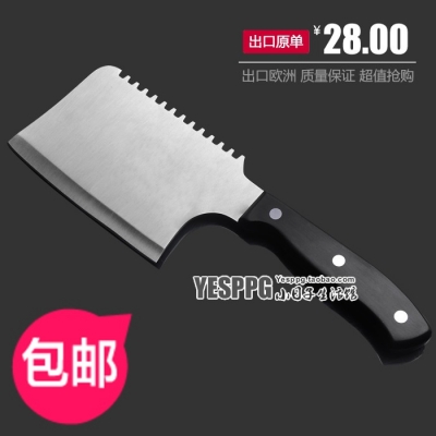 New arrival high quality kitchen knife stainless steel chop bone knife slicing knife