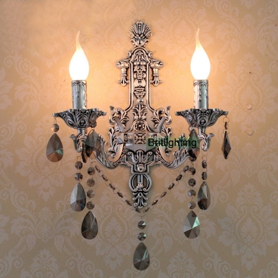 antique silver wall sconces vintage crystal wall lights led wall lighting brass classic wall lamps led mirror lights bathroom