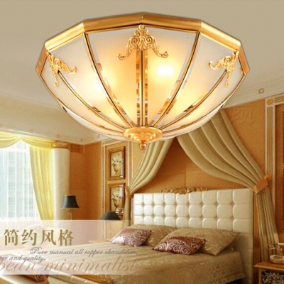 classic large copper ceiling lighting copper round ceiling aisle ceiling living room restaurant ceiling light [ceiling-light-6372]