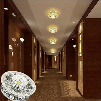 e74 warm white 3w ceiling lamp led crystal light corridor aisle lights new