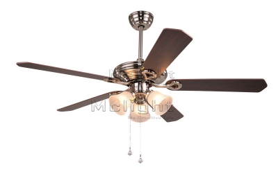 modern ceiling fans with light kits for children room coffee house living room pendant lamp 52 inch 5 wooden blades fixture
