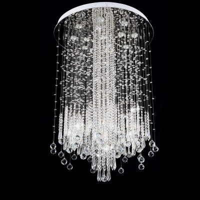 modern minimalist led vanity long stair crystal chandelier light fixture for living room large luxury el hall foyer lamp [modern-crystal-chandelier-6938]