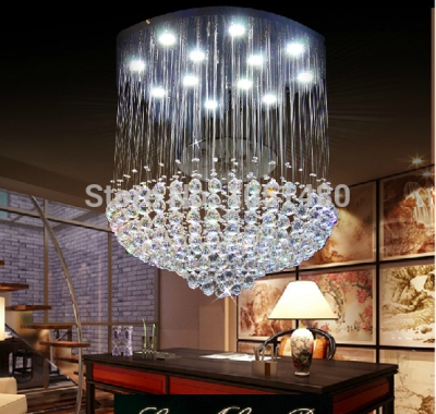 new flush moun large modern crystal chandelier el light dia80*h120cm [modern-crystal-chandelier-5368]